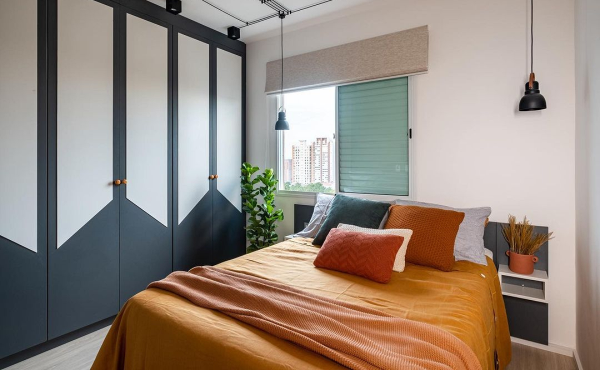 10 ideas to optimize the space of a small double bedroom