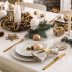 12 idées simples de décoration de table de Noël qui raviront vos invités
